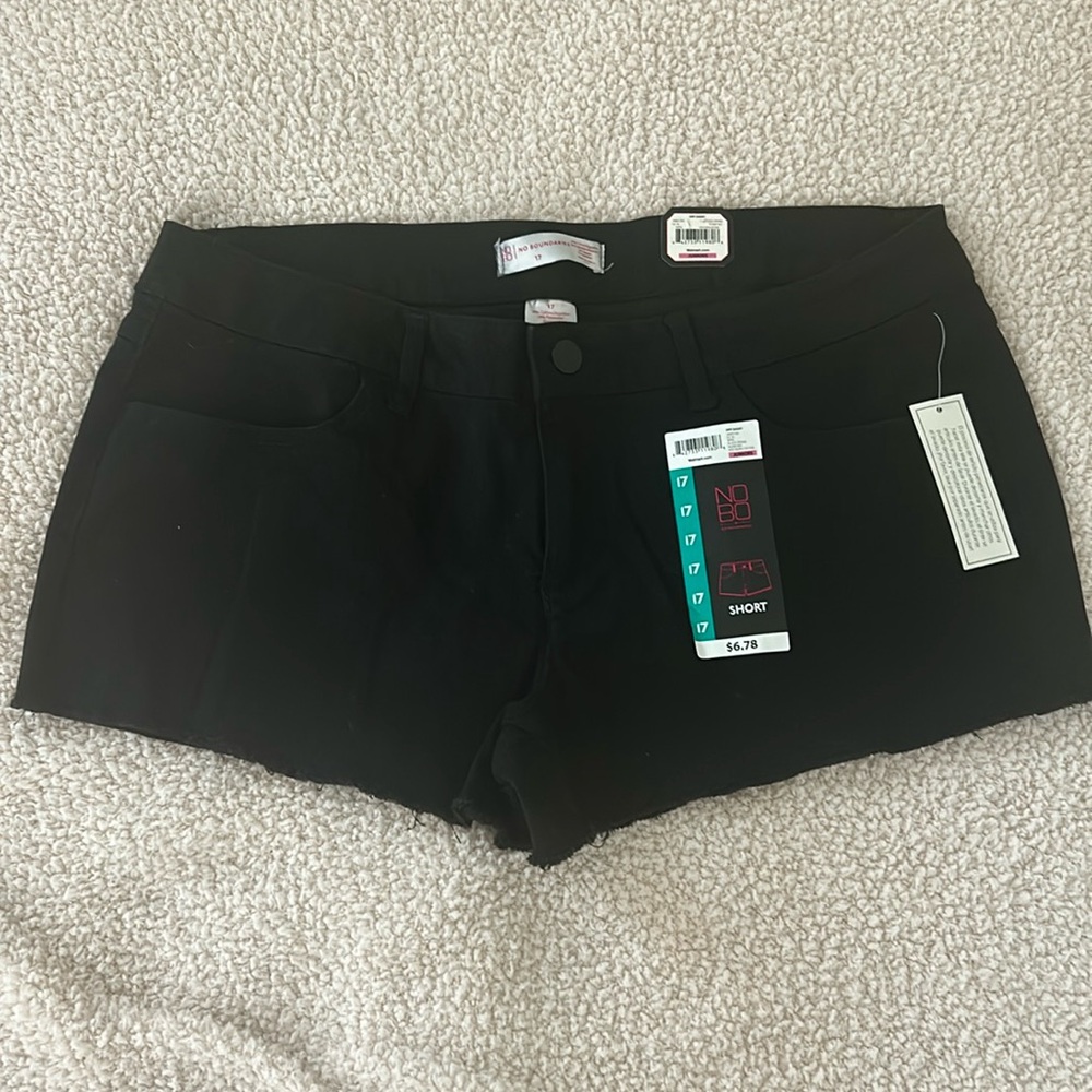 🔥2/10🔥Black 4 pocket shorts